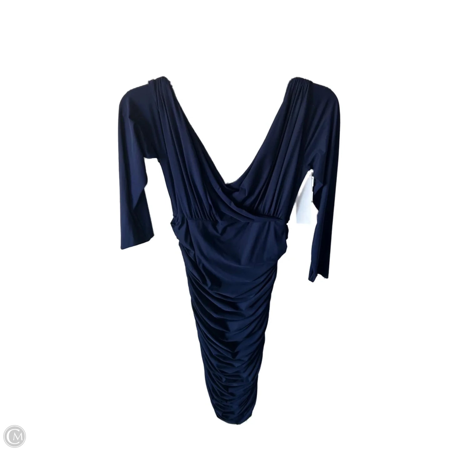 Dress Party Midi By Cma In Blue, Size: M