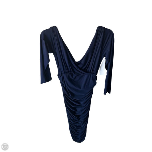 Dress Party Midi By Cma In Blue, Size: M
