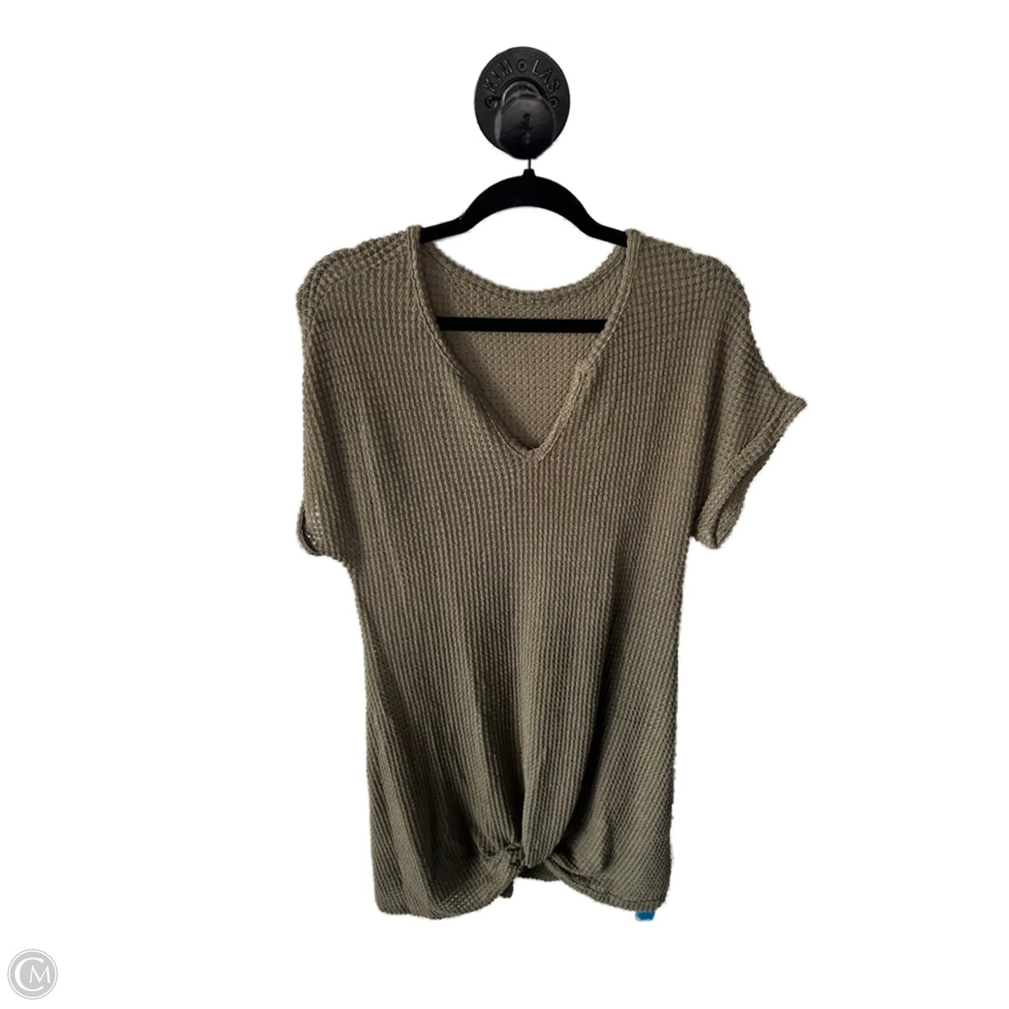 Tunic Short Sleeve By Cupshe In Tan, Size: L