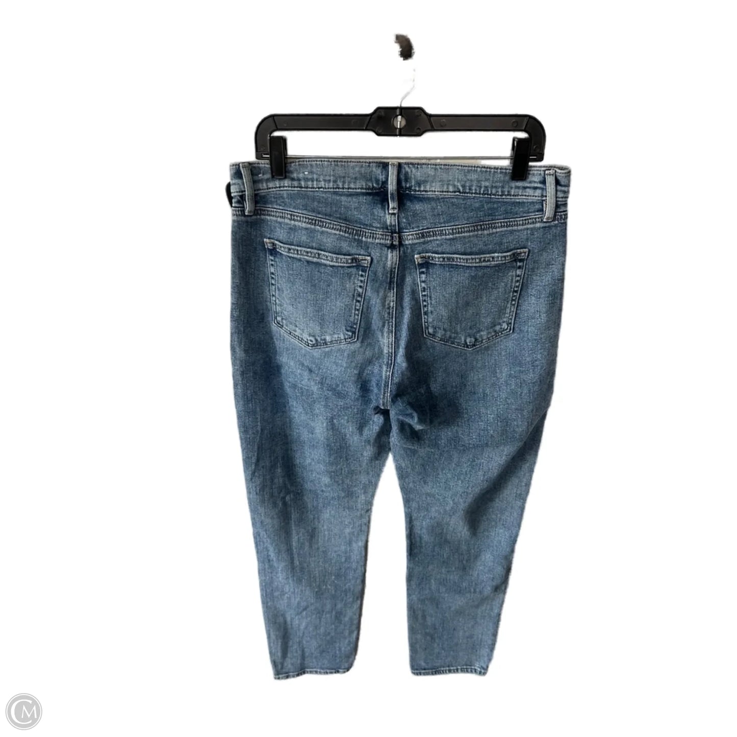 Jeans Boyfriend By Loft In Blue Denim, Size: 10