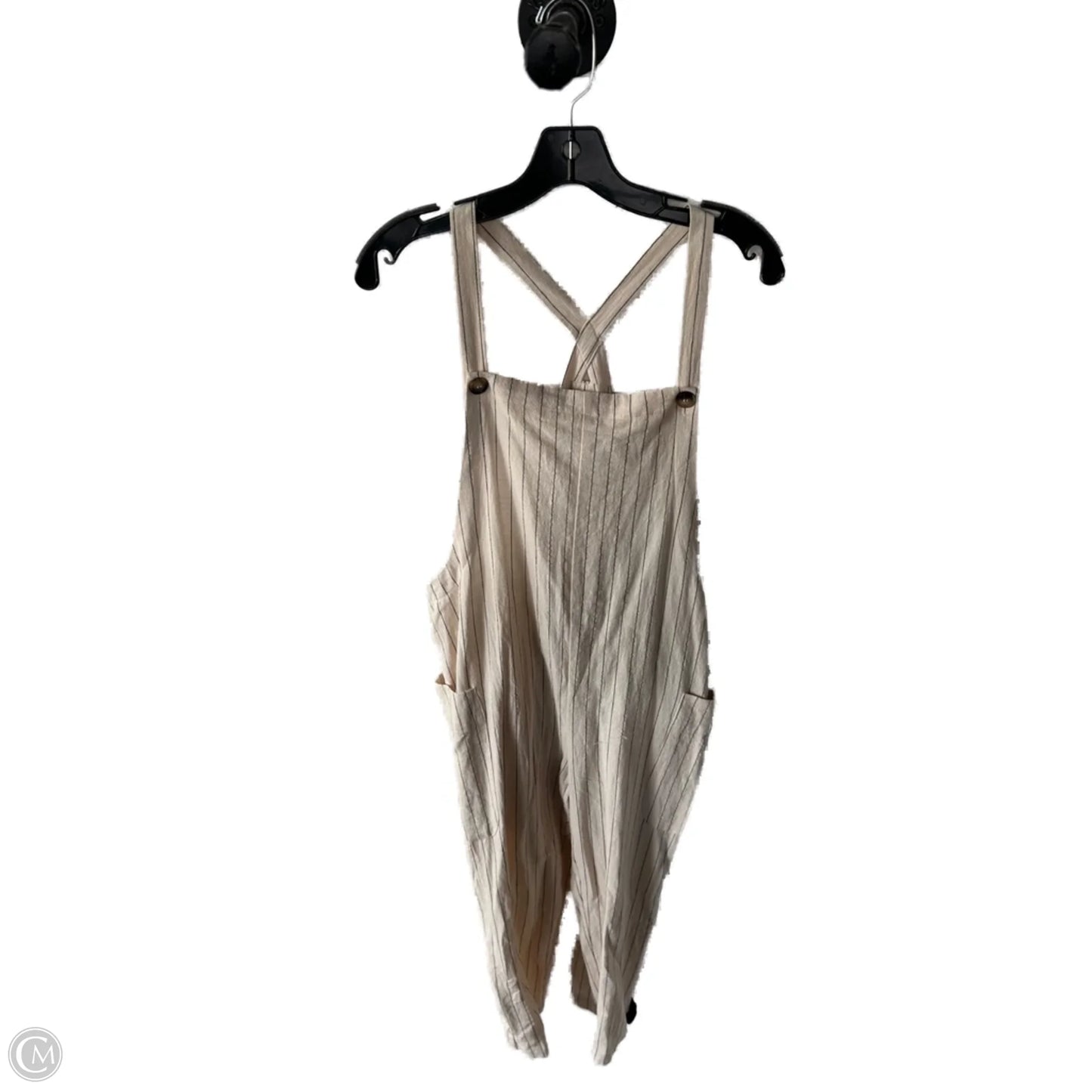 Jumpsuit By Blu Pepper In Cream, Size: L