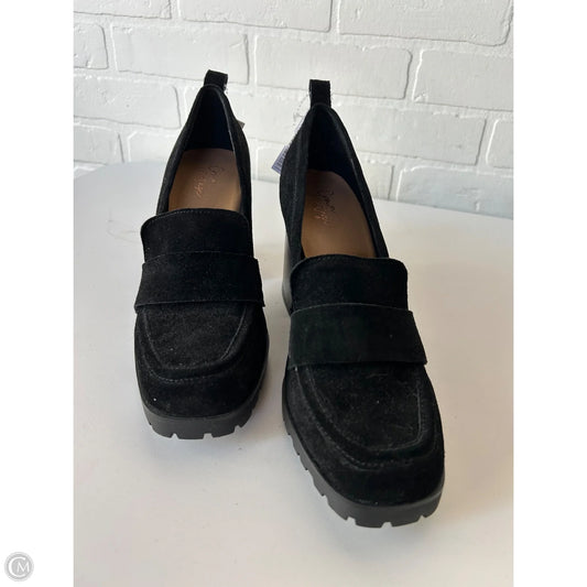 Shoes Heels Block By Crown Vintage In Black, Size: 8.5