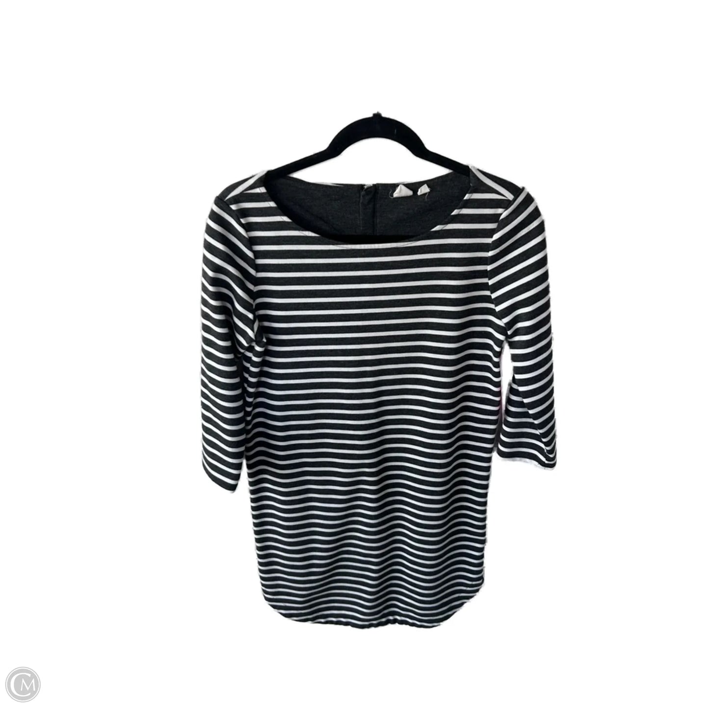 Dress Casual Short By Gap In Grey & White, Size: Xs