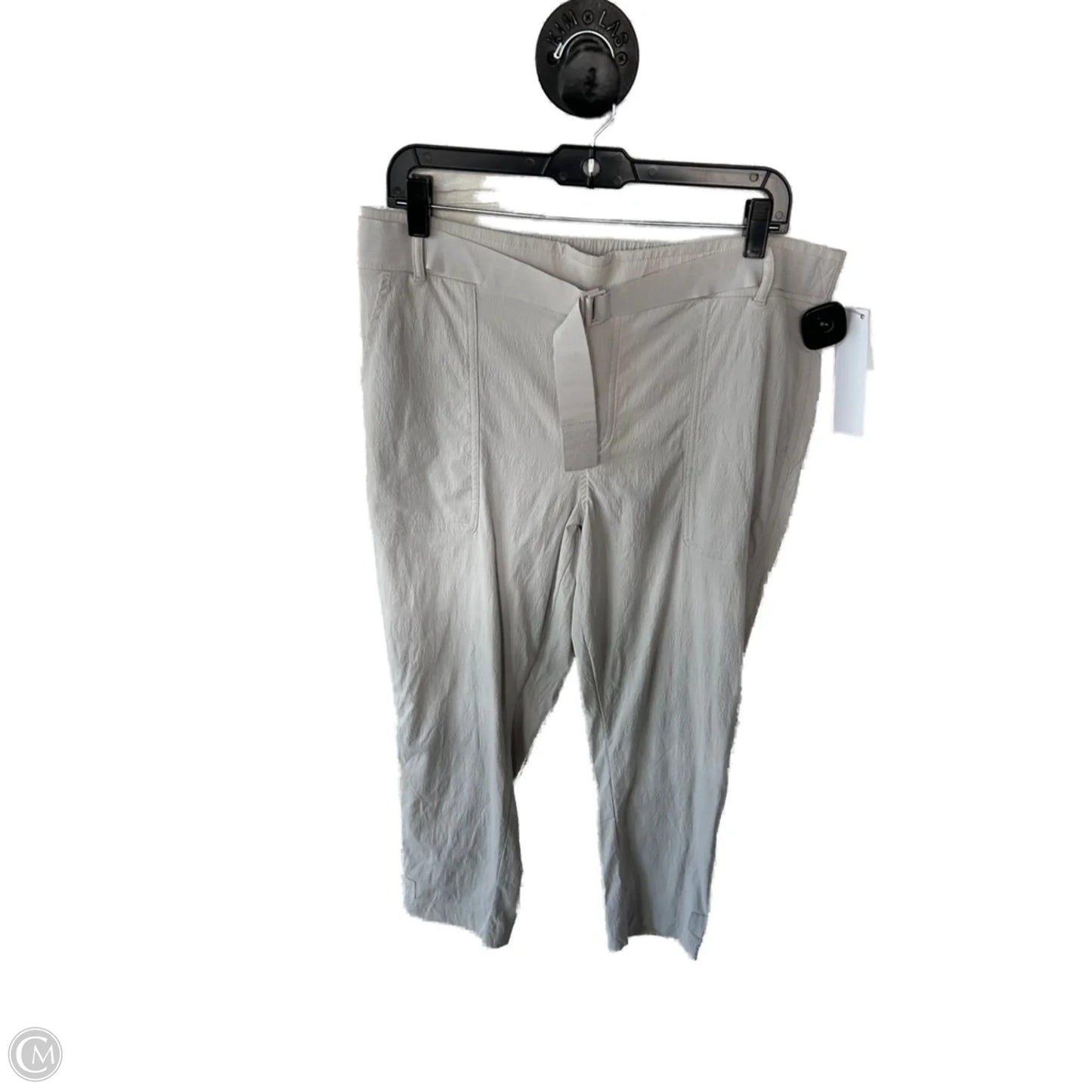 Athletic Pants By Athleta In Tan, Size: 14