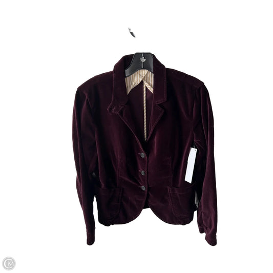 Blazer By J. Crew In Purple, Size: L