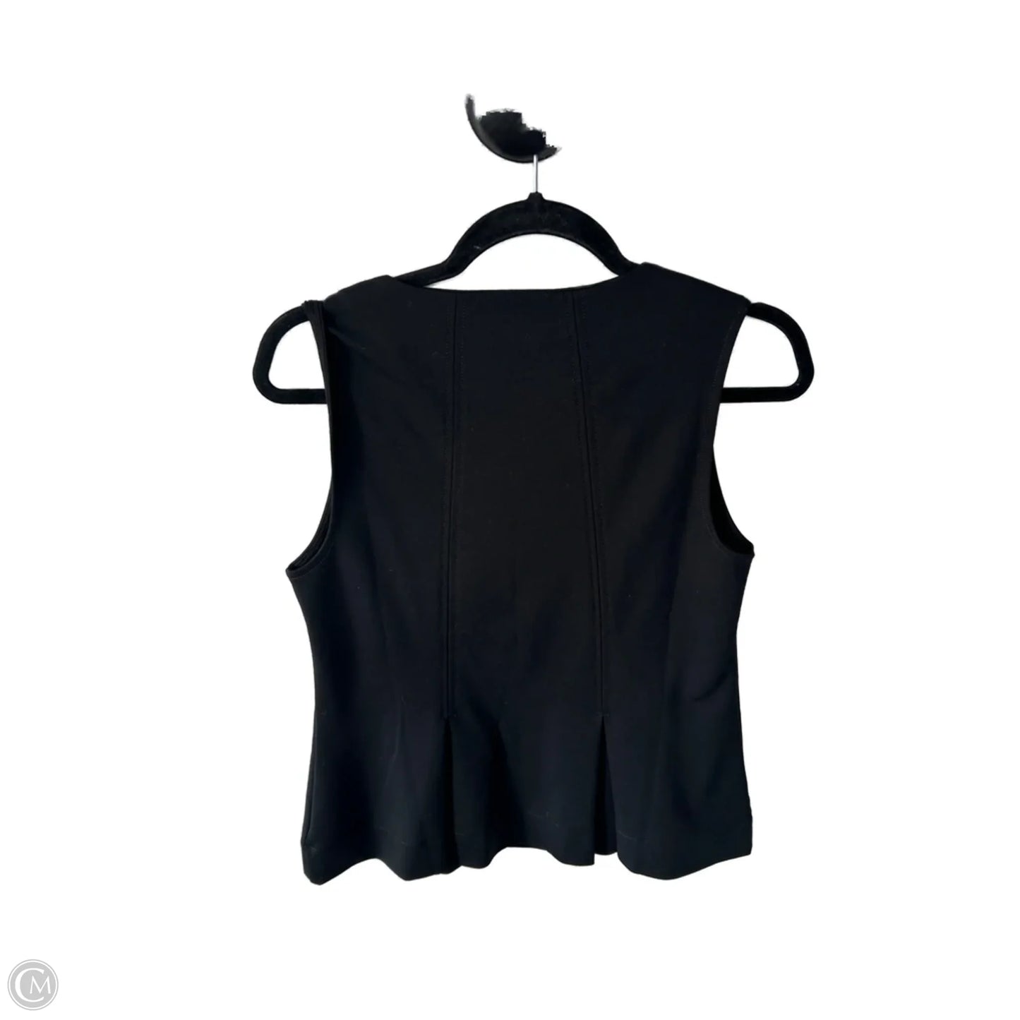 Top Sleeveless By Banana Republic In Black, Size: M