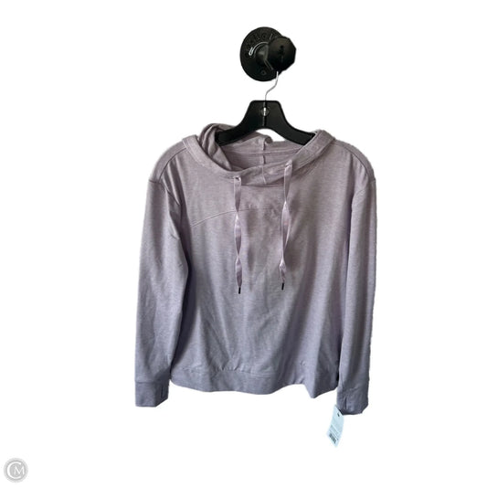 Athletic Sweatshirt Hoodie By Apana In Purple, Size: M