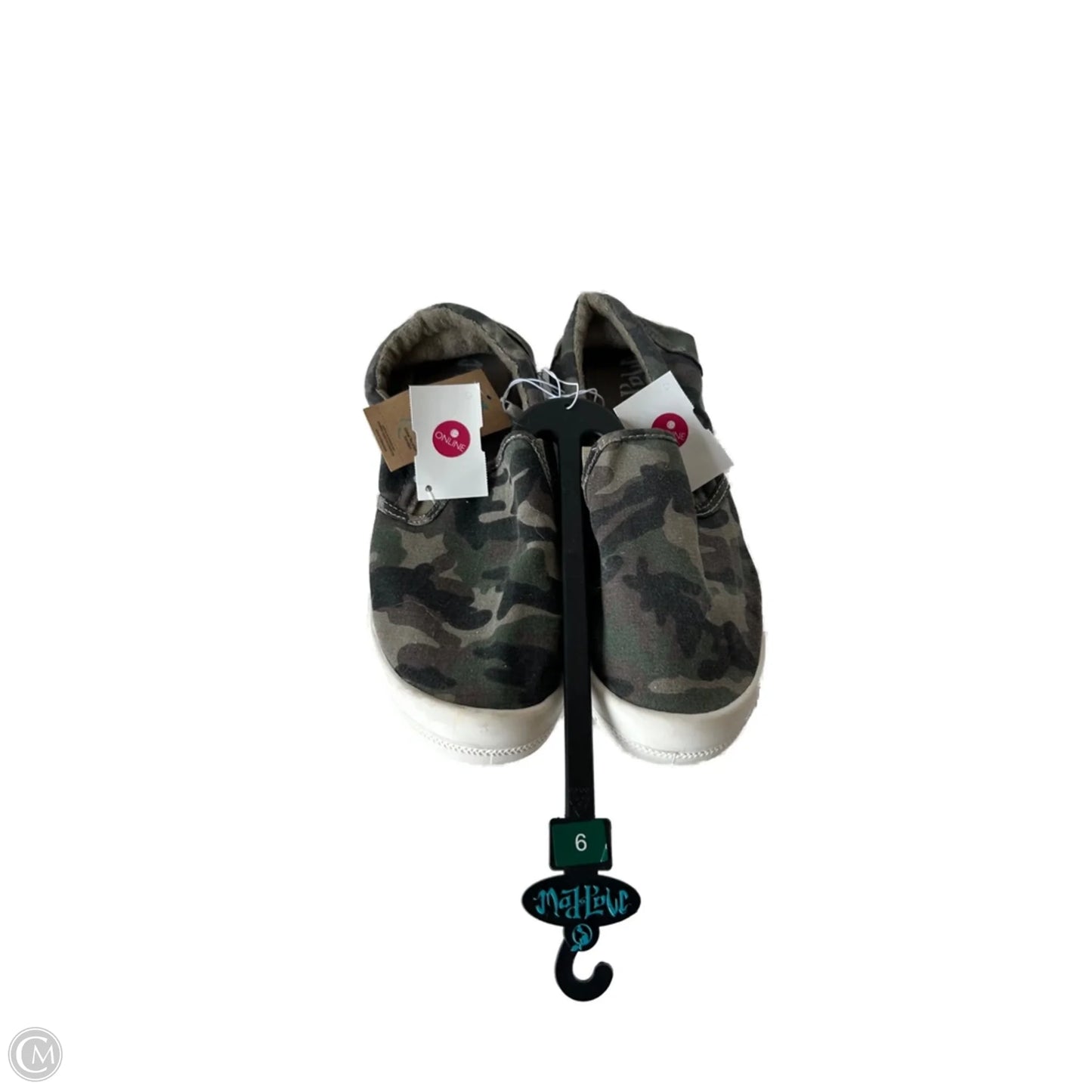 Shoes Flats By Clothes Mentor In Camouflage Print, Size: 9