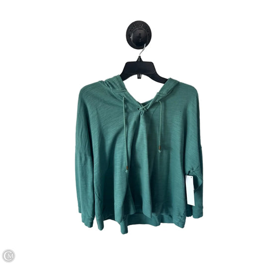Top Long Sleeve By J. Jill In Green, Size: Xlp