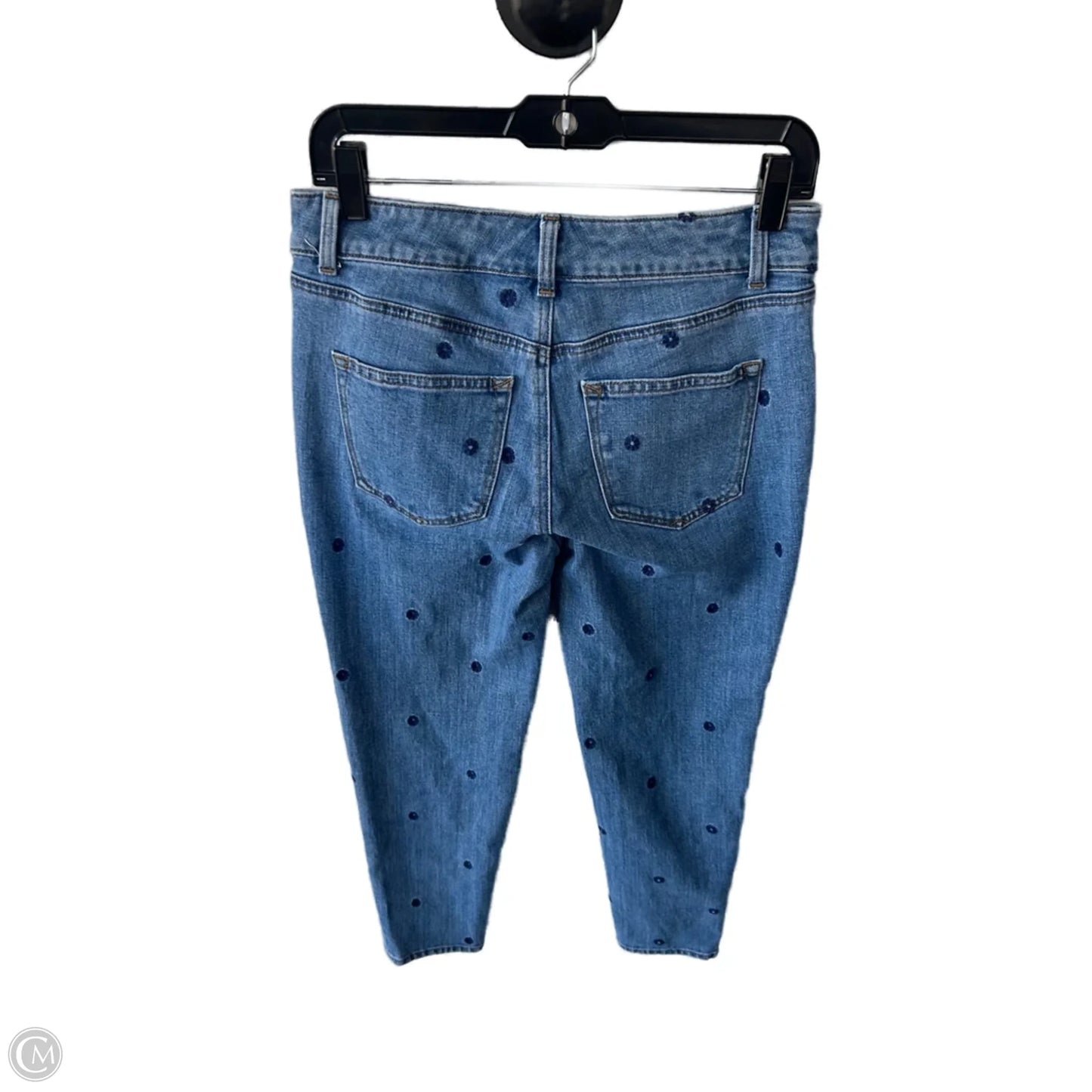 Jeans Skinny By Talbots In Blue Denim, Size: 4p