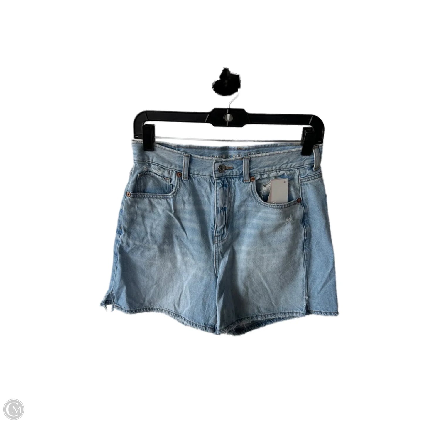 Shorts By American Eagle In Blue Denim, Size: 4