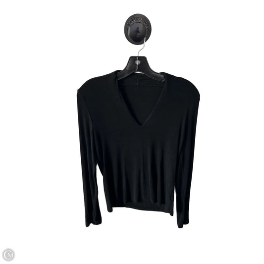 Top Long Sleeve Basic By Clothes Mentor In Black, Size: Xl
