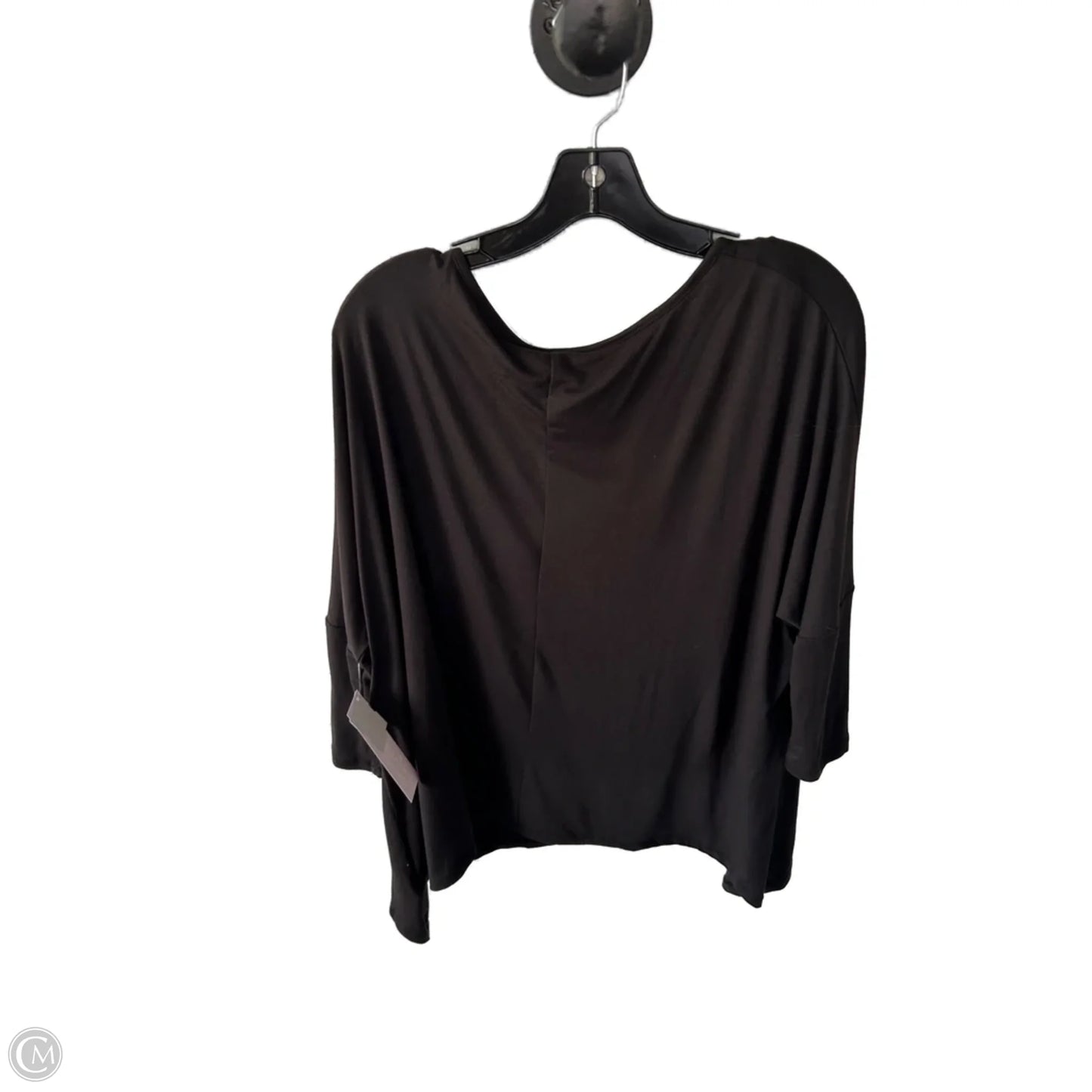 Top Short Sleeve Basic By Clothes Mentor In Black, Size: Xl