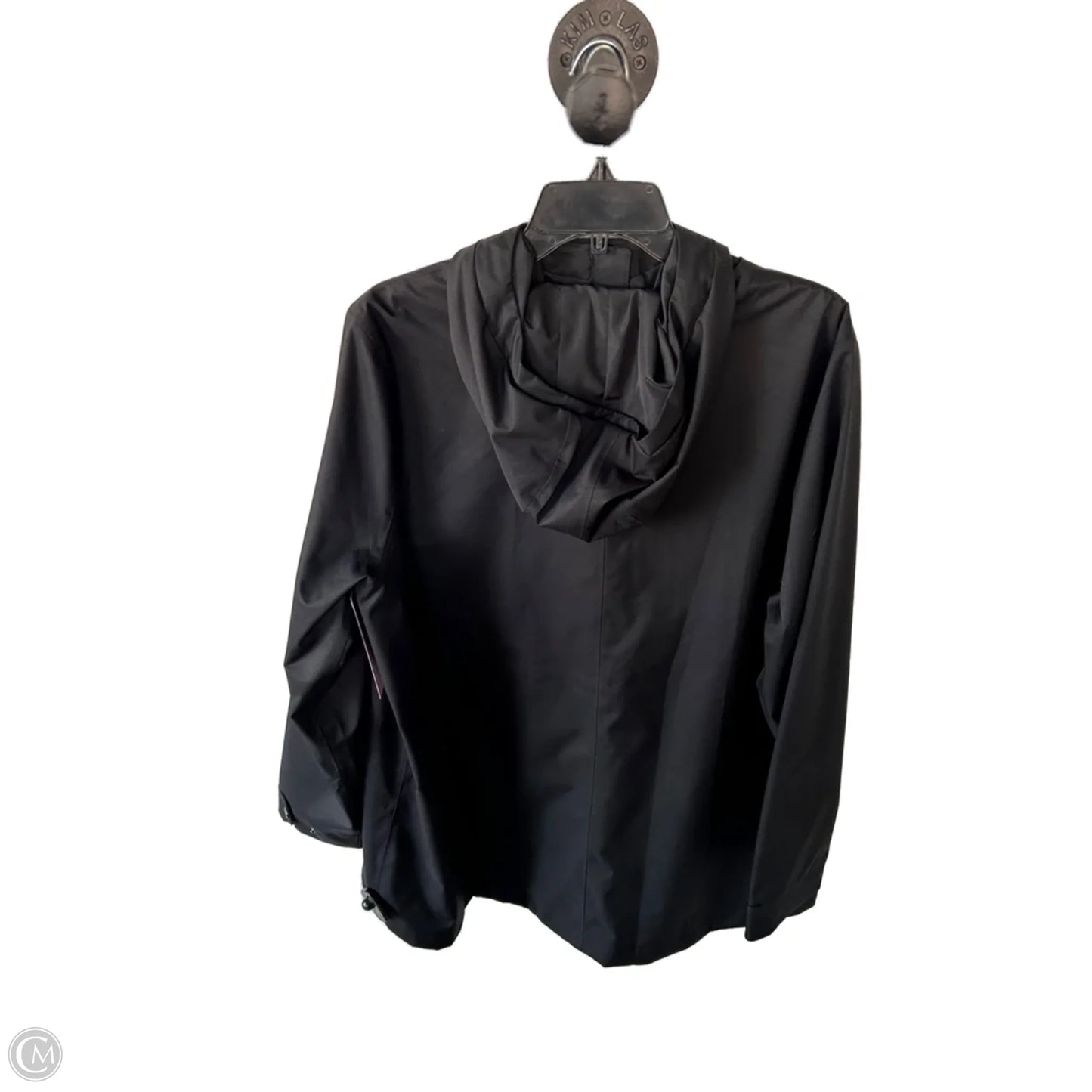 Coat Raincoat By Athleta In Black, Size: Xl