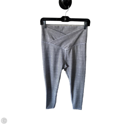 Athletic Leggings By Clothes Mentor In Black & White, Size: 12