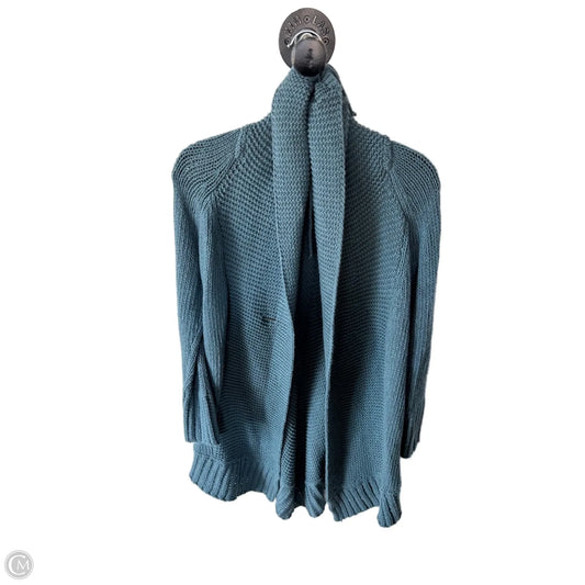 Sweater Cardigan By Clothes Mentor In Blue, Size: S