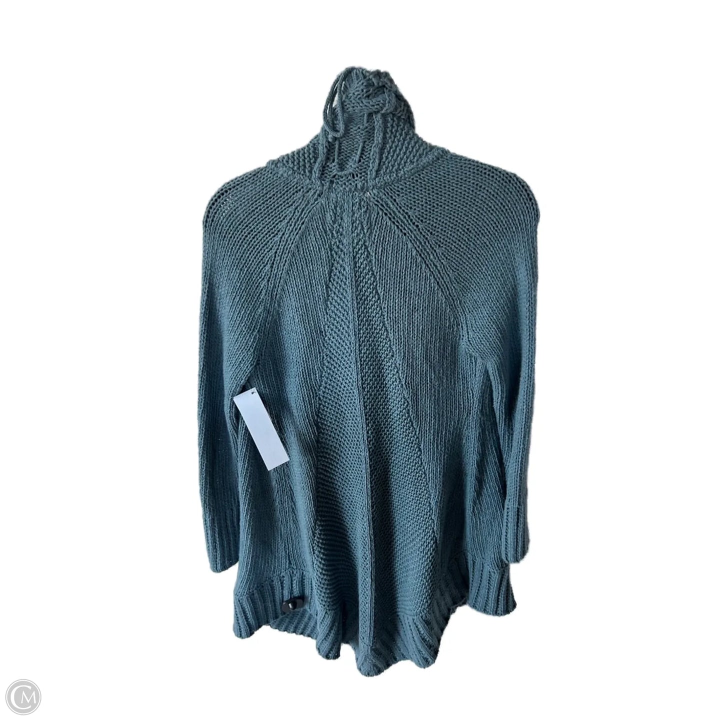 Sweater Cardigan By Clothes Mentor In Blue, Size: S