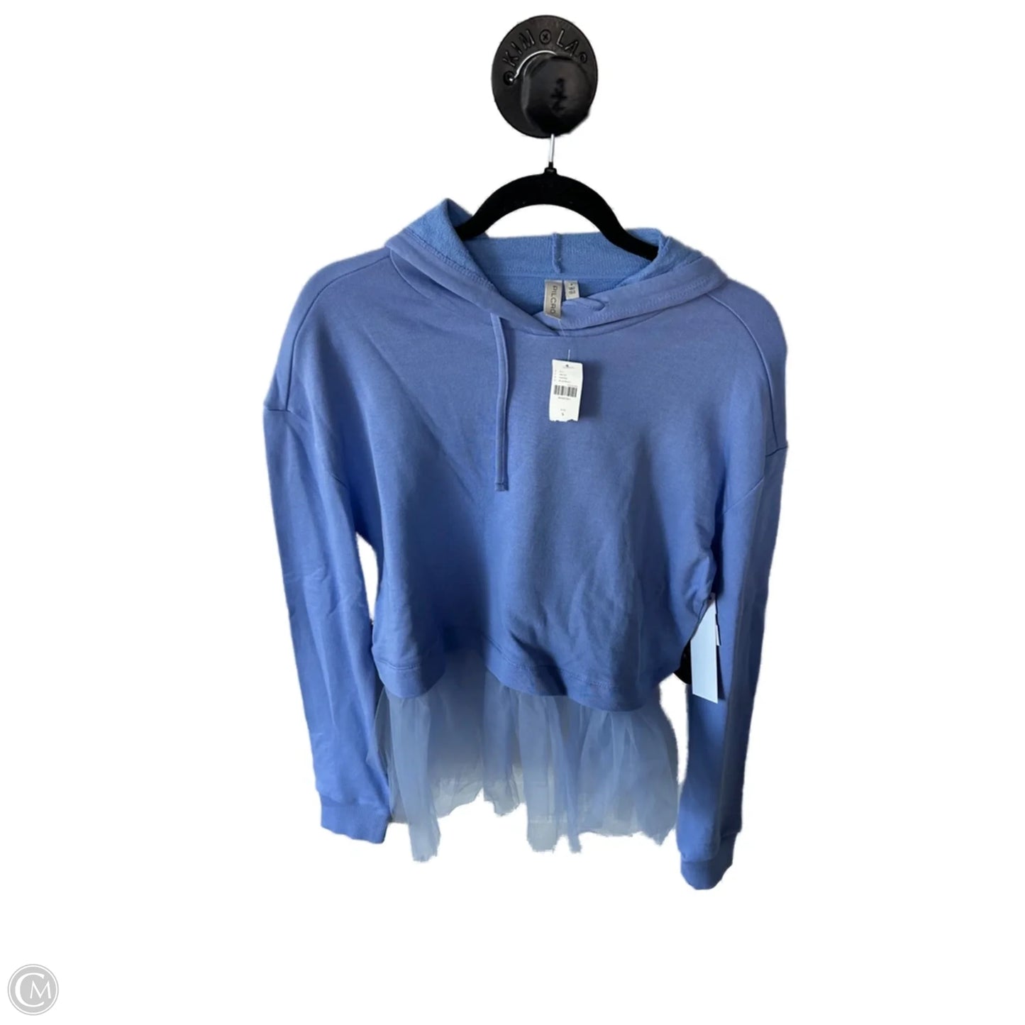 Sweatshirt Hoodie By Pilcro In Purple, Size: S