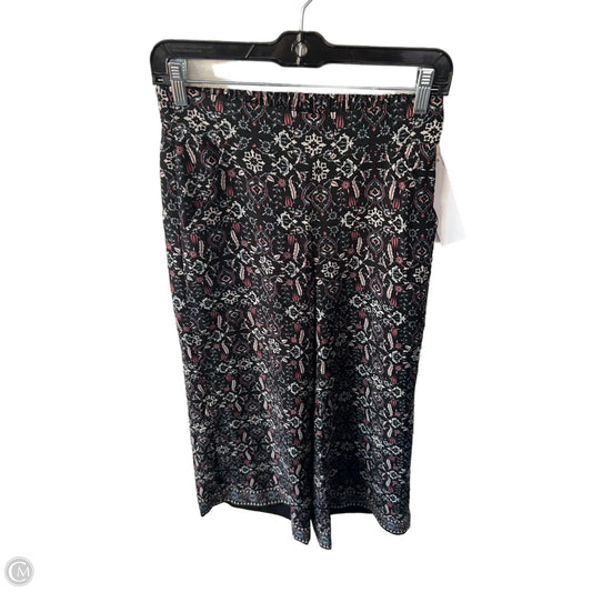 Pants Wide Leg By Max Studio In Black & Red, Size: 0
