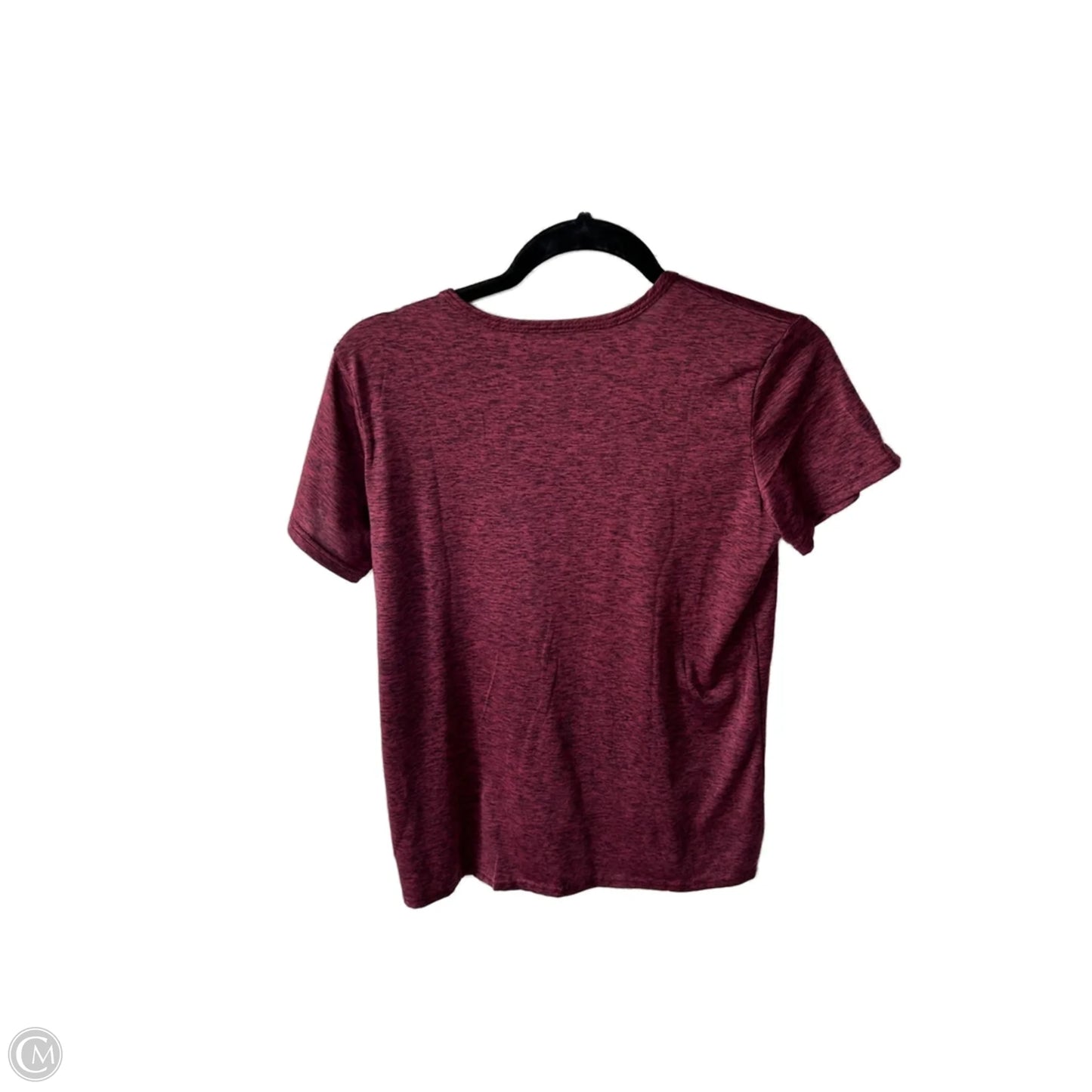 Athletic Top Short Sleeve By Clothes Mentor In Red, Size: M