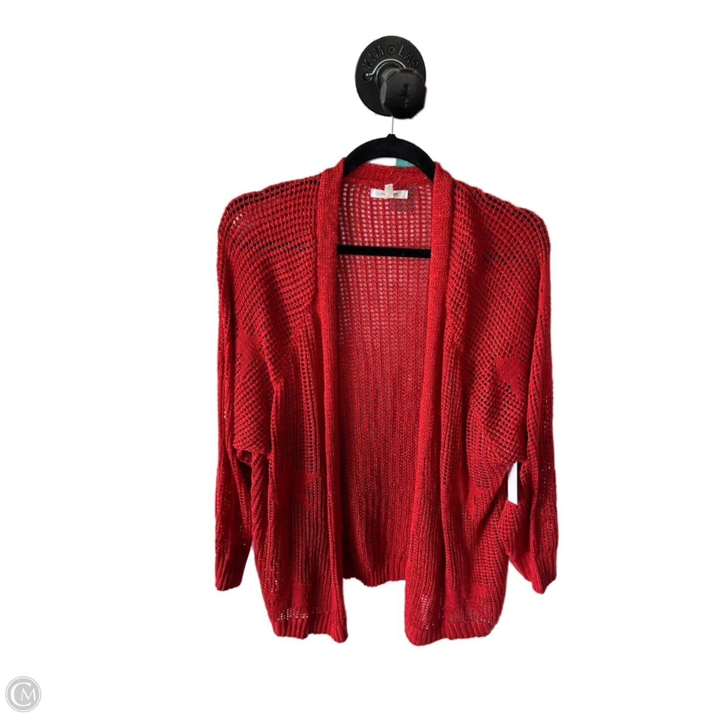 Sweater Cardigan By Maurices In Orange, Size: Xl