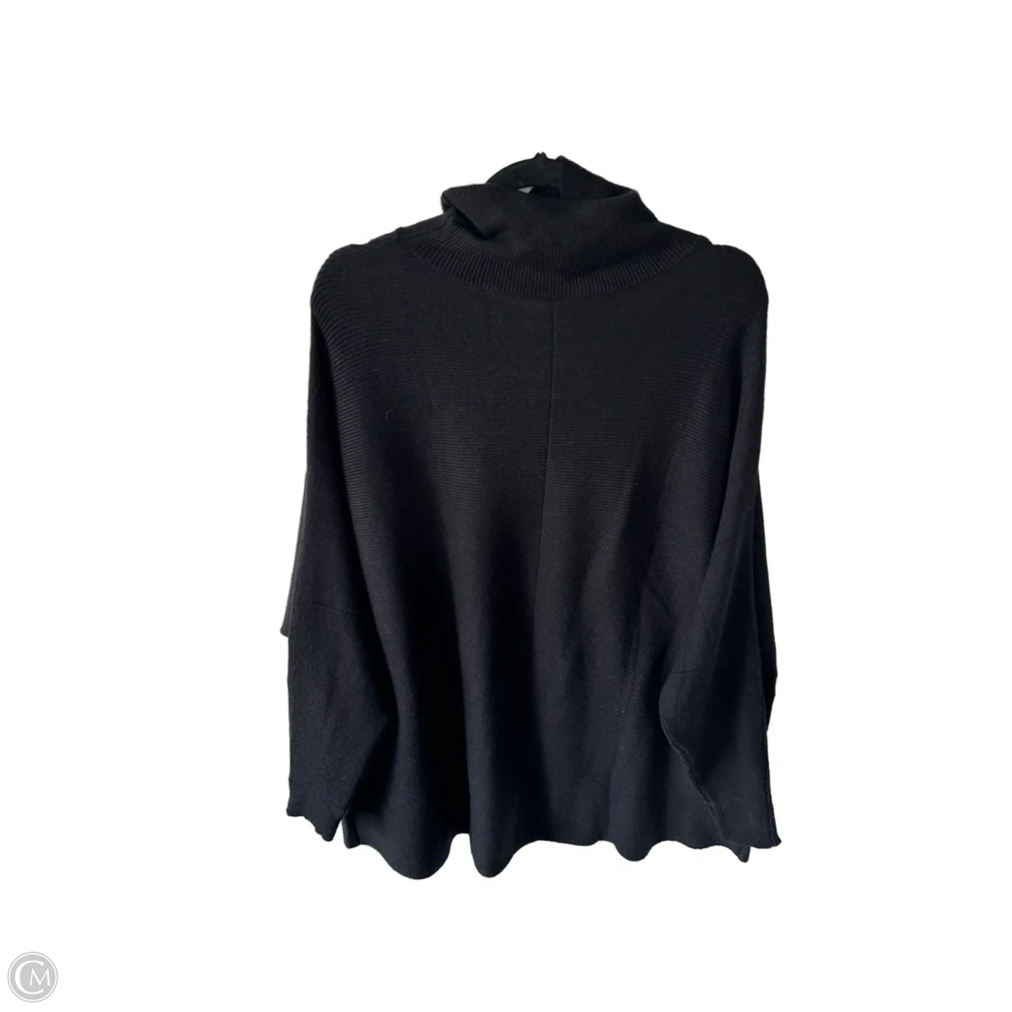 Sweater By Clothes Mentor In Black, Size: L