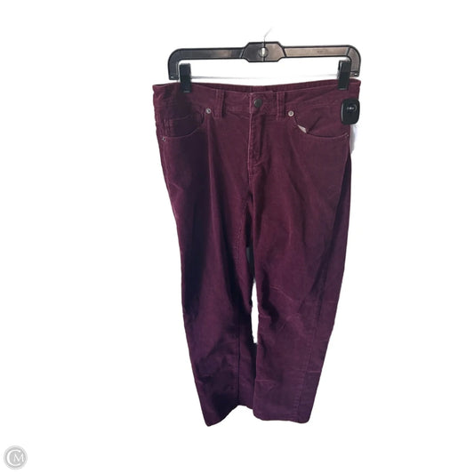 Pants Corduroy By Patagonia In Maroon, Size: 4