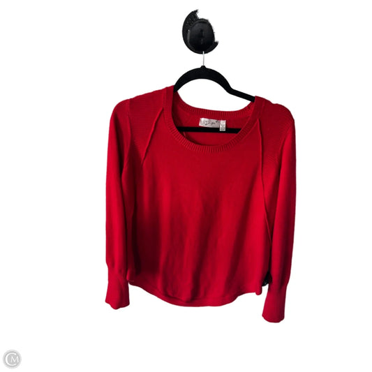 Sweater By Rd Style In Red, Size: Xl