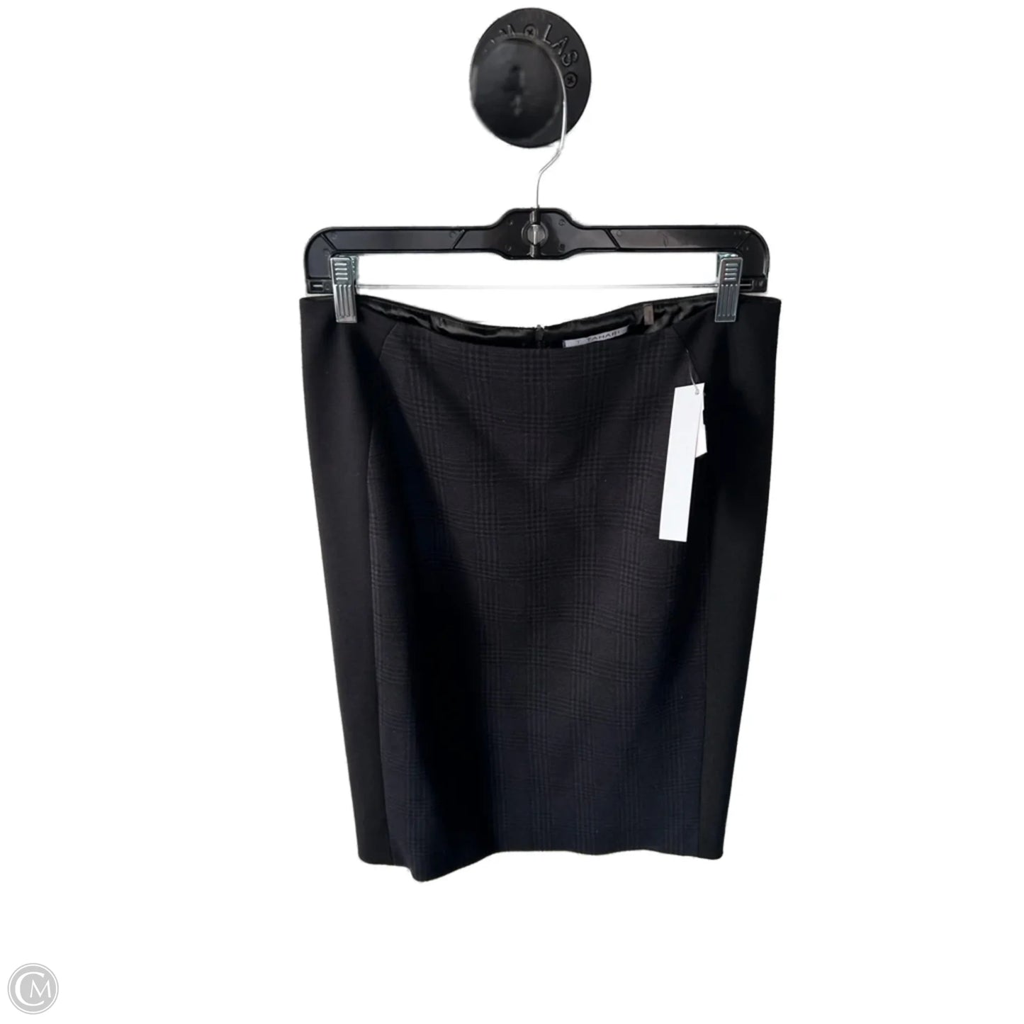 Skirt Midi By T Tahari In Black, Size: 6