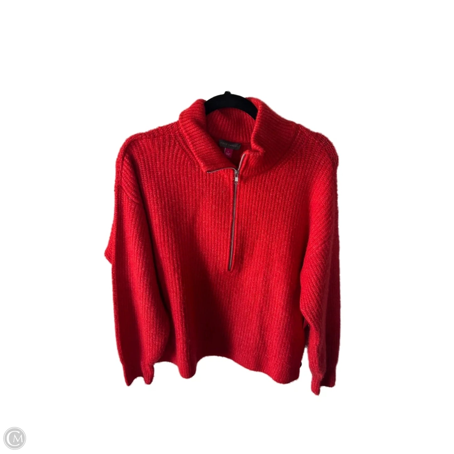 Sweater By Vince Camuto In Red, Size: L