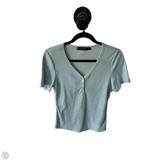 Top Short Sleeve Basic By Cme In Blue, Size: S