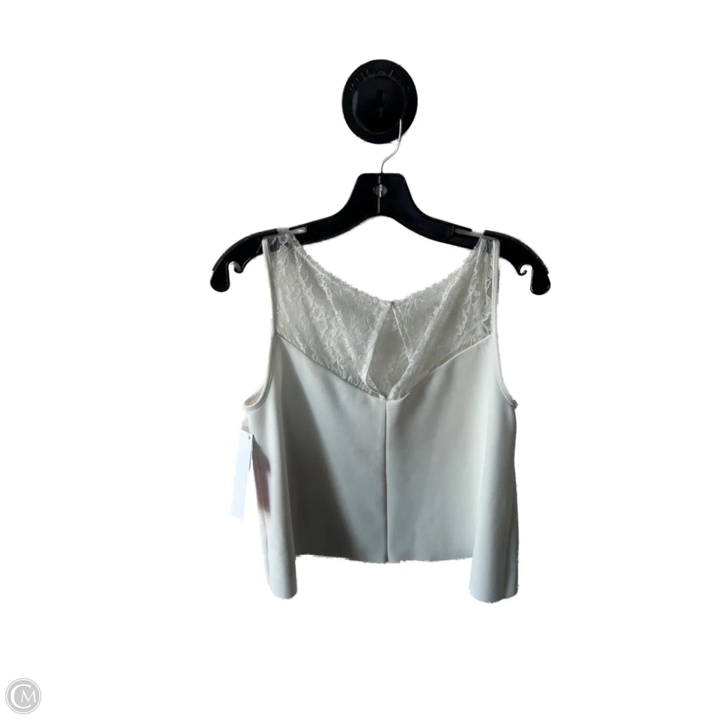 Top Sleeveless By Express In White, Size: S