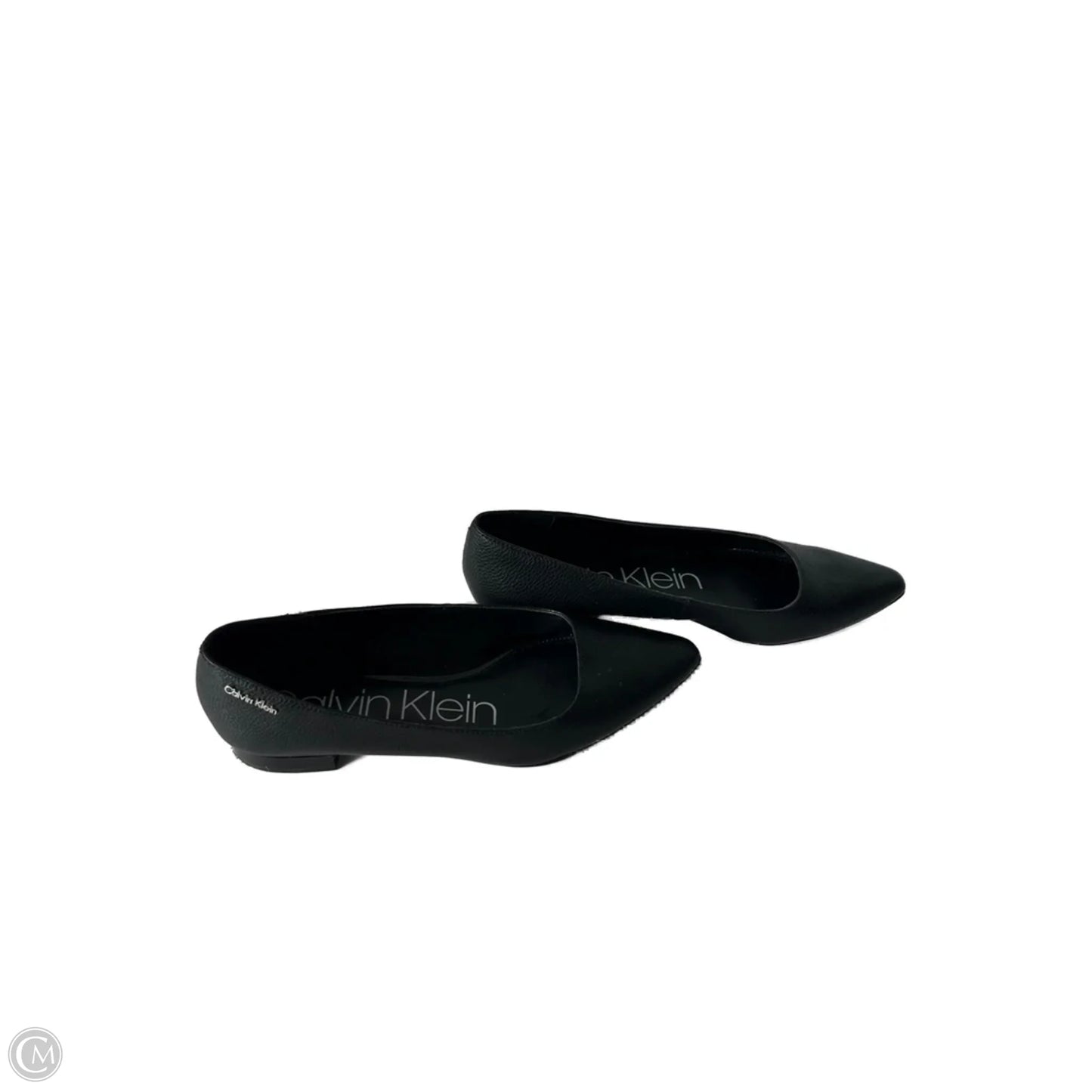 Shoes Flats By Calvin Klein In Black, Size: 6.5