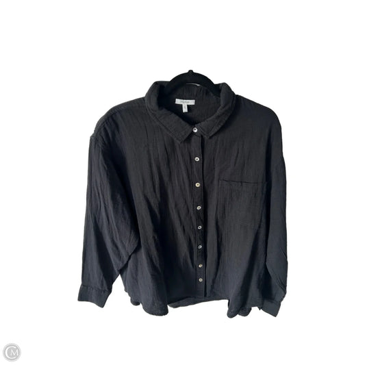 Top Long Sleeve By Maurices In Black, Size: Xl