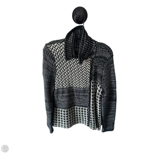 Blazer By Chaps In Black & Cream, Size: L