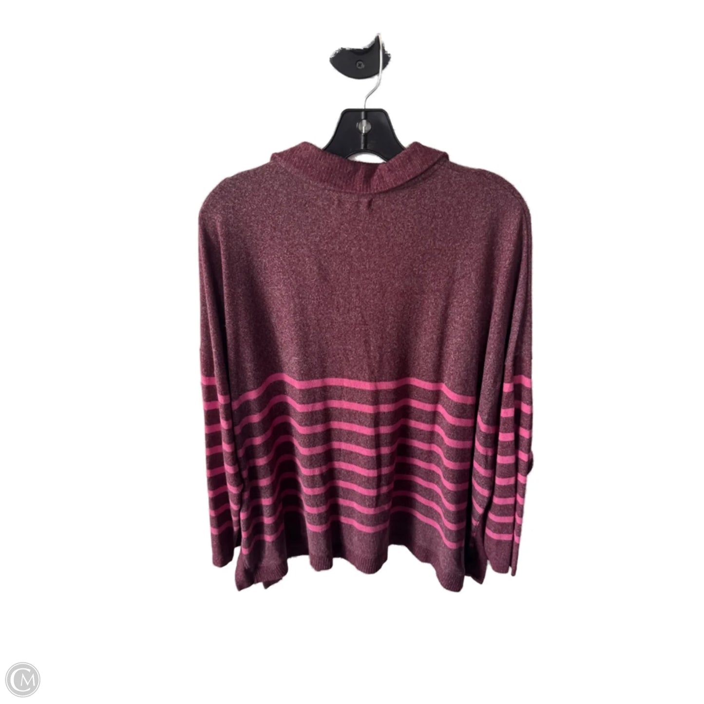 Top Long Sleeve By Maurices In Pink, Size: Xl