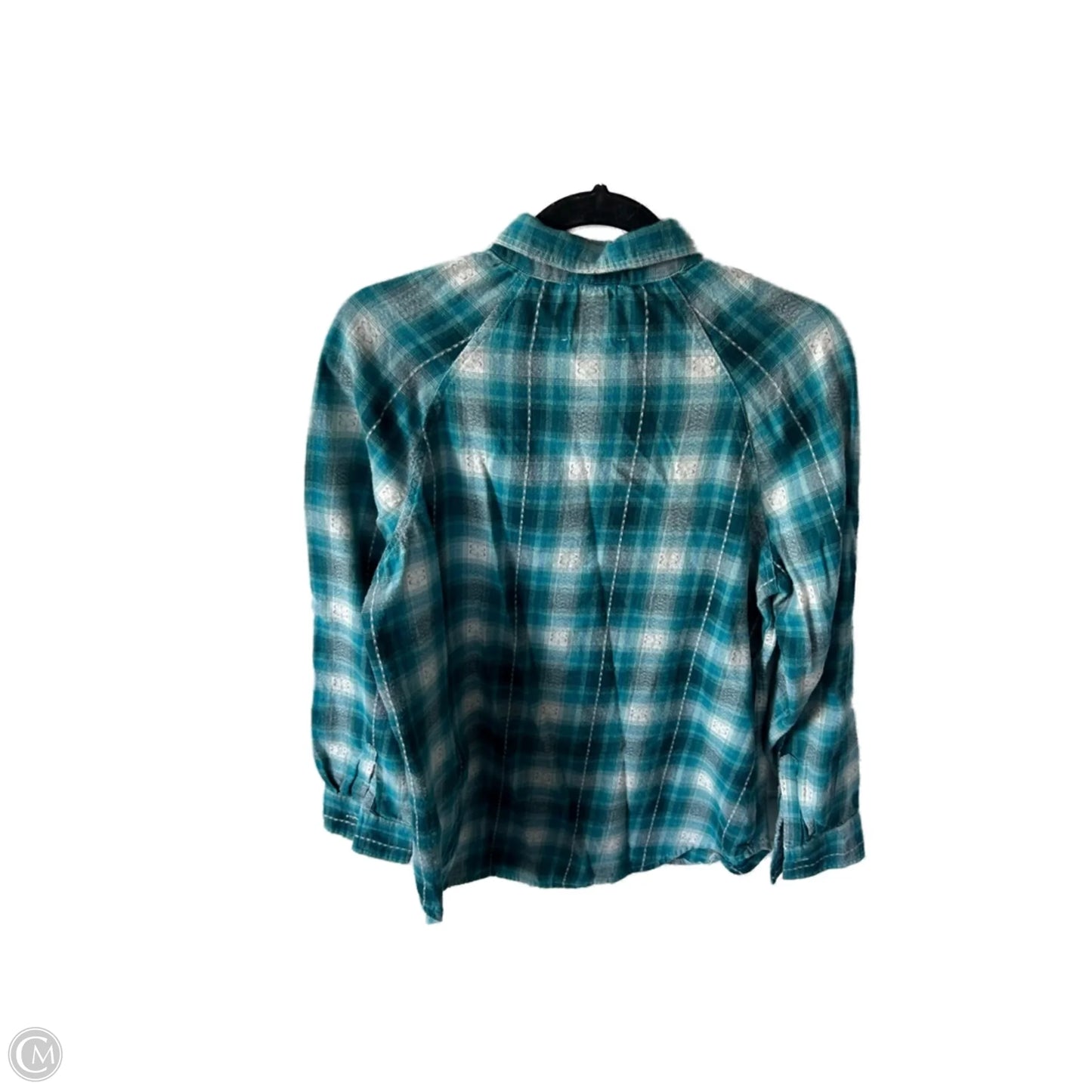 Top Long Sleeve By Lucky Brand In Blue, Size: S