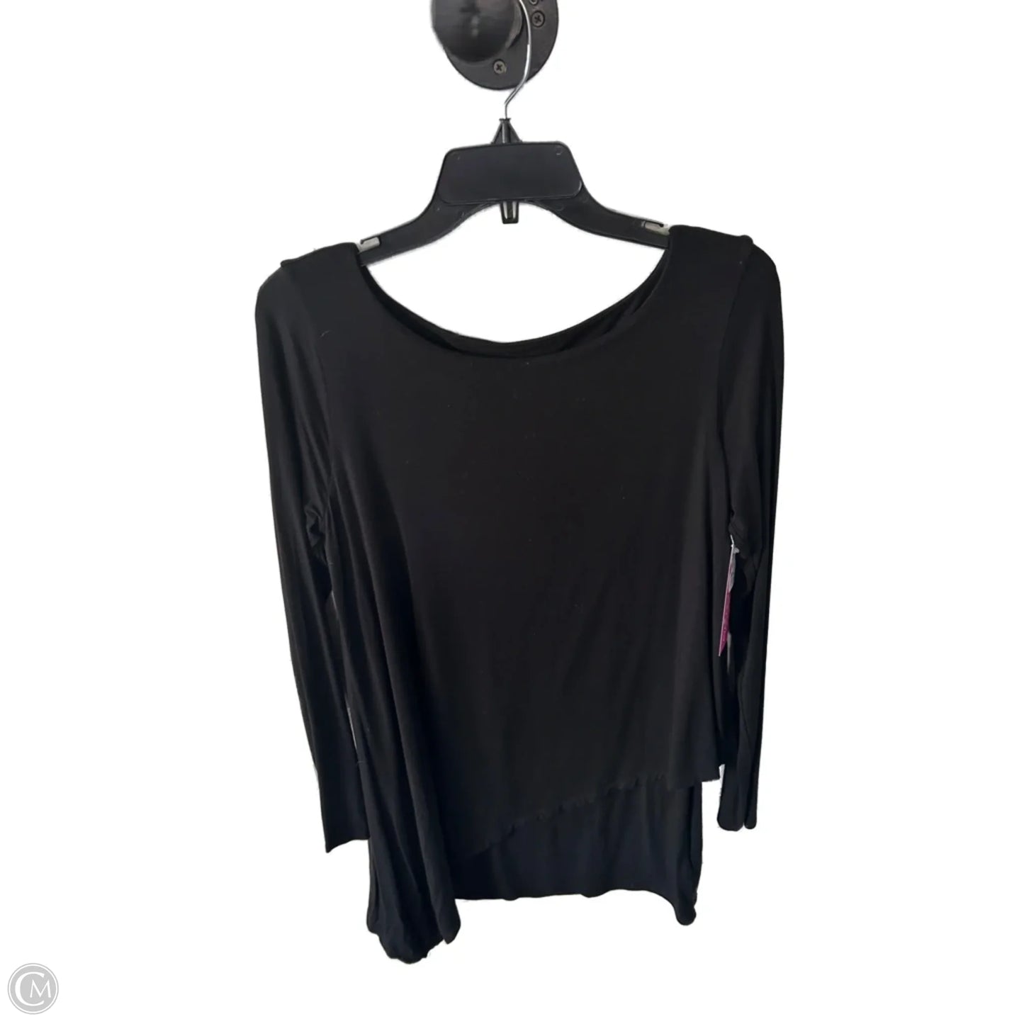 Top Long Sleeve By White House Black Market In Black, Size: M