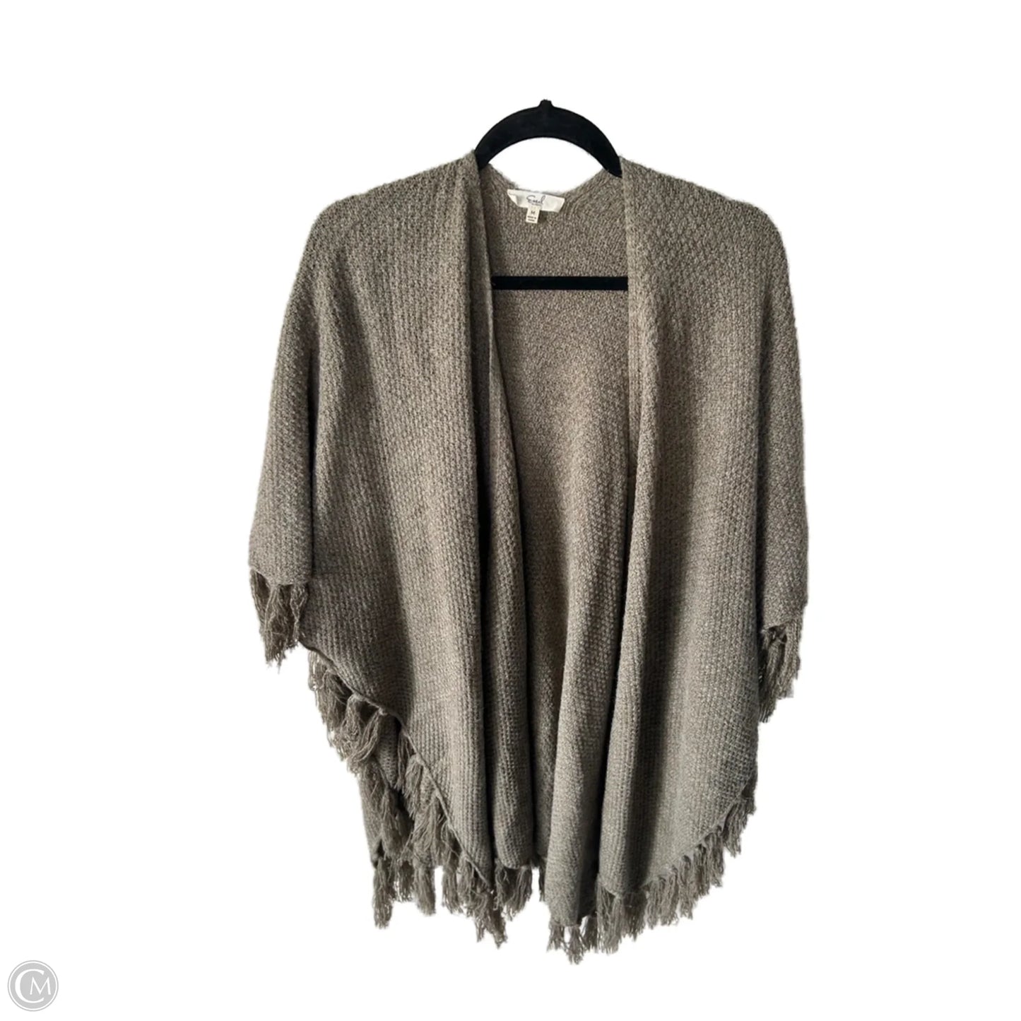 Sweater Cardigan By Easel In Green, Size: M