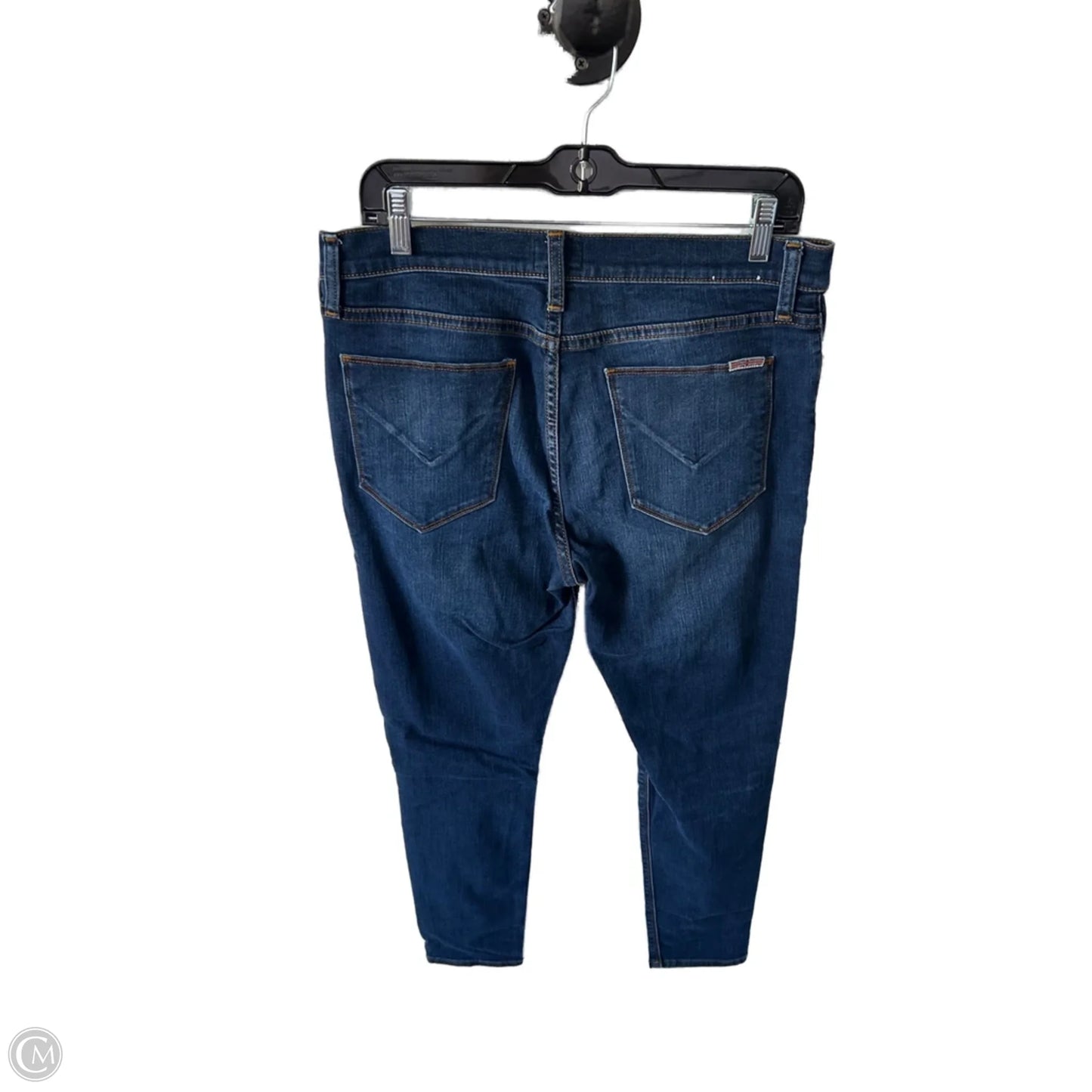 Jeans Skinny By Hudson In Blue Denim, Size: 12