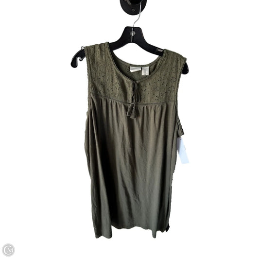 Dress Casual Short By Rachel Zoe In Green, Size: Xl