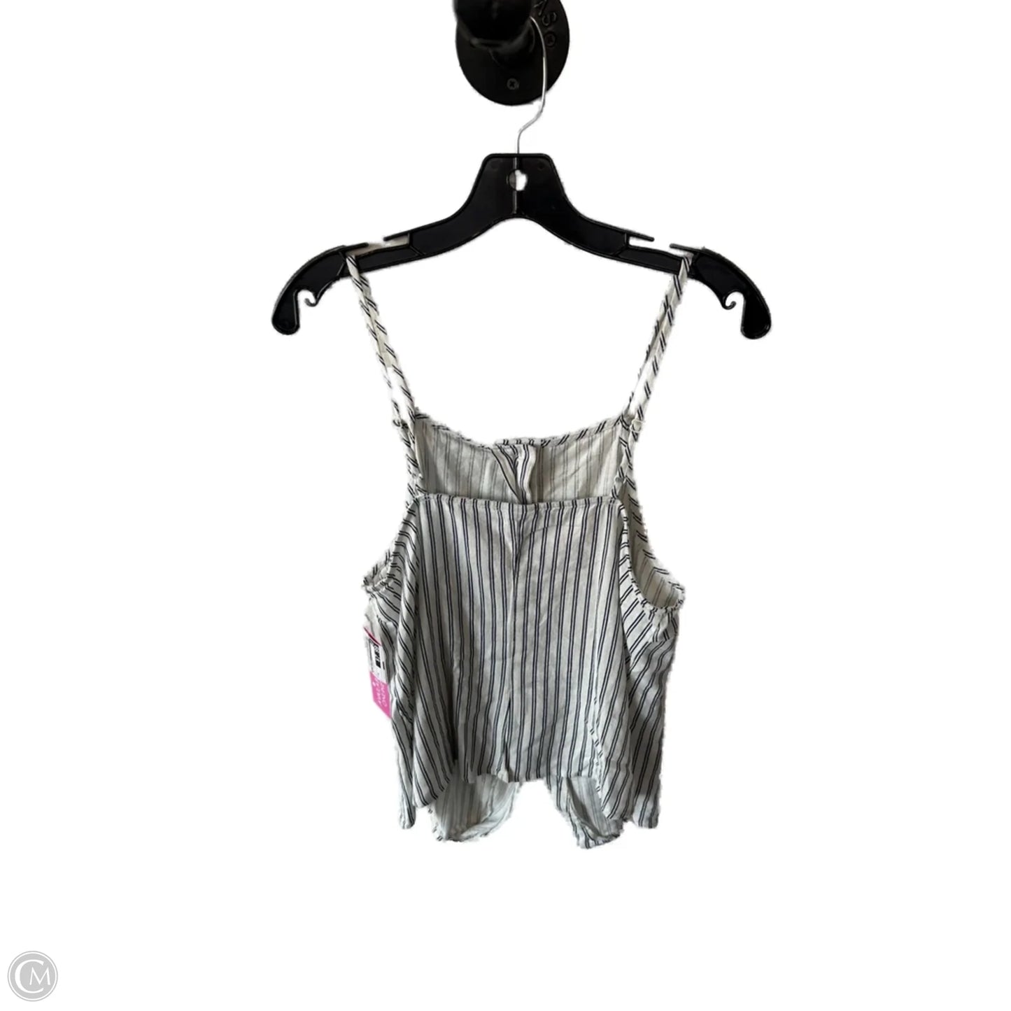 Top Sleeveless By A New Day In Blue & White, Size: M
