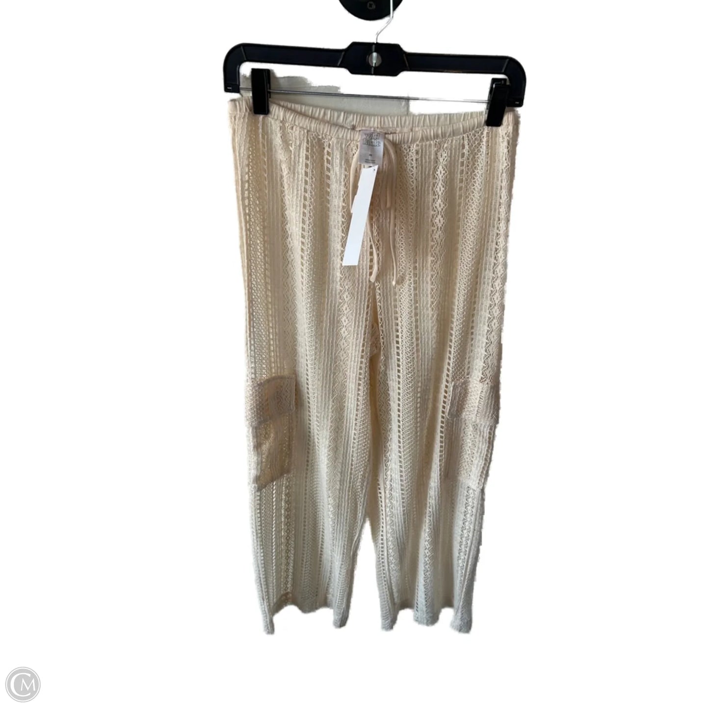 Swimwear Cover-up By Wild Fable In Cream, Size: Xs