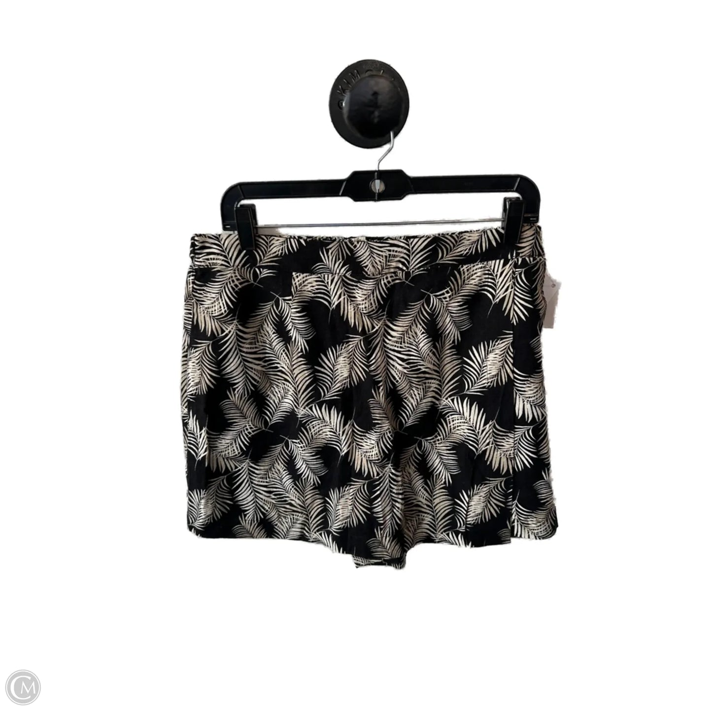 Skort By Ellen Tracy In Black & Tan, Size: 4