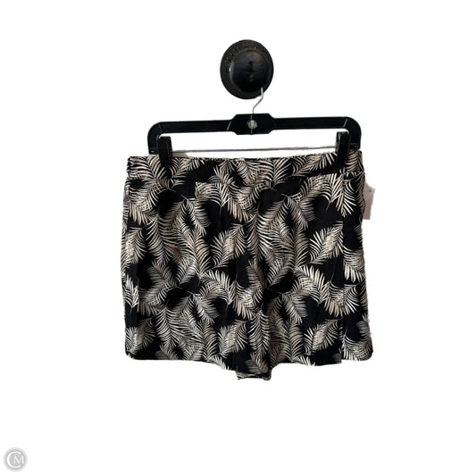 Skort By Ellen Tracy In Black & Tan, Size: 4