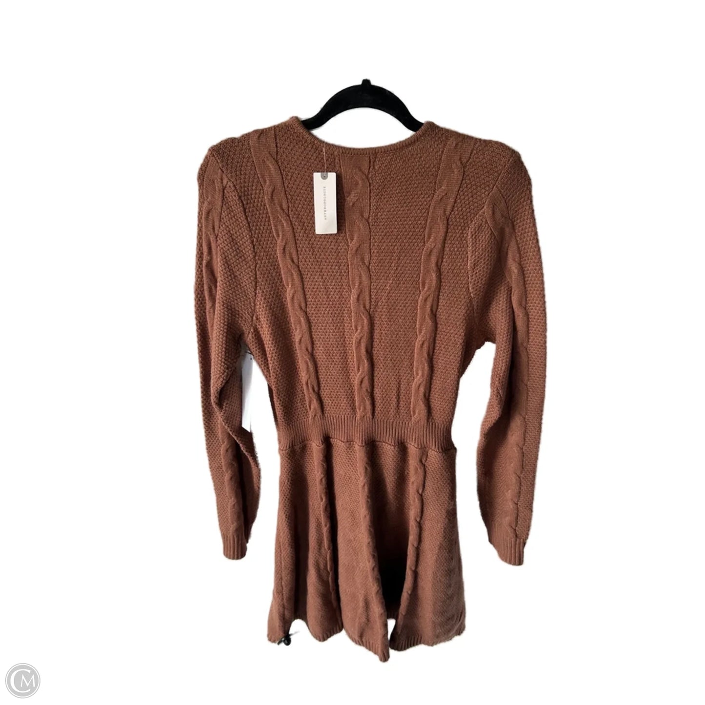 Dress Sweater By Greylin In Brown, Size: L