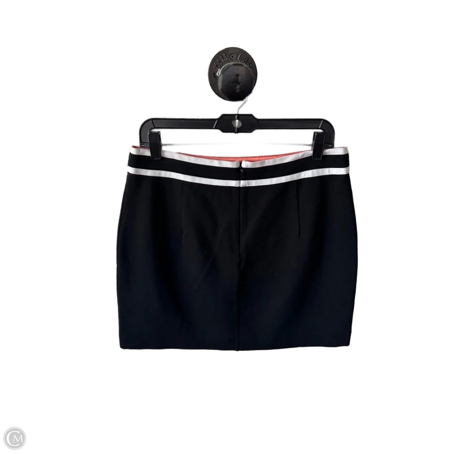 Skirt Mini & Short By Banana Republic In Black & White, Size: 8