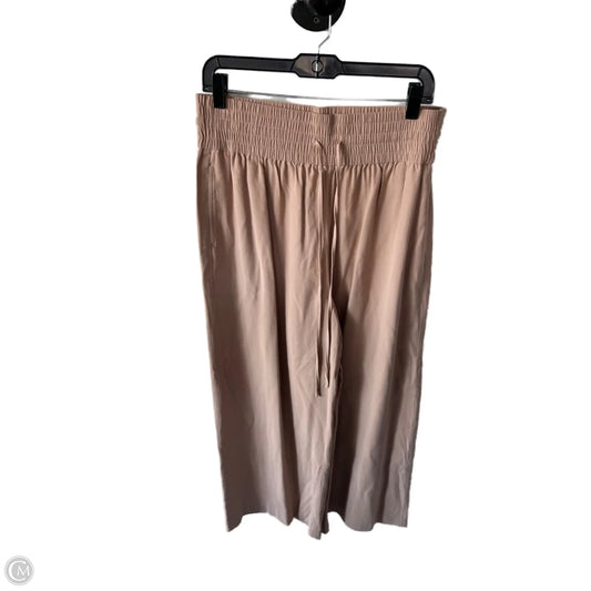 Pants Wide Leg By Open Edit In Tan, Size: 12