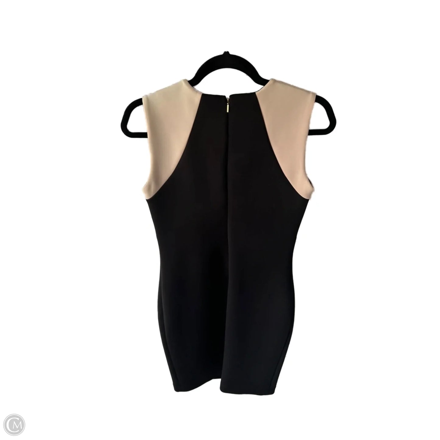 Dress Work By Dkny In Black & Tan, Size: Xs
