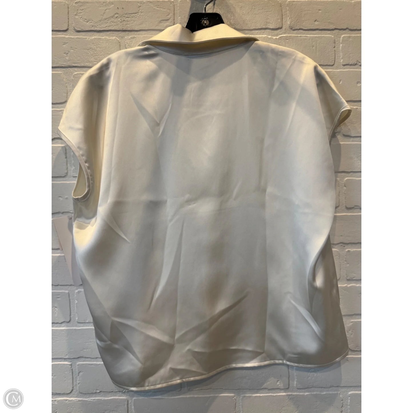 Top Short Sleeve By Rachel Zoe In Cream, Size: S